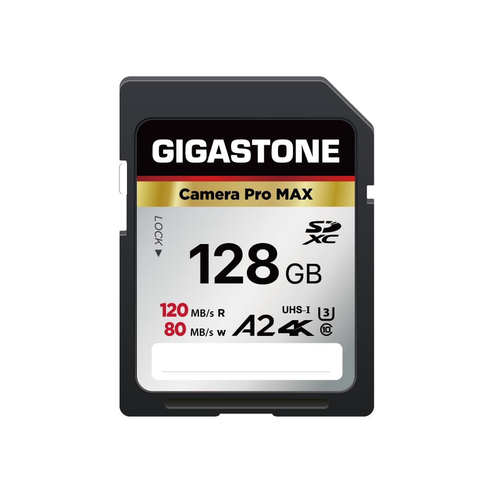 Amazon | 【5年データ復旧・無償交換保証】GIGASTONE SDカード 128GB