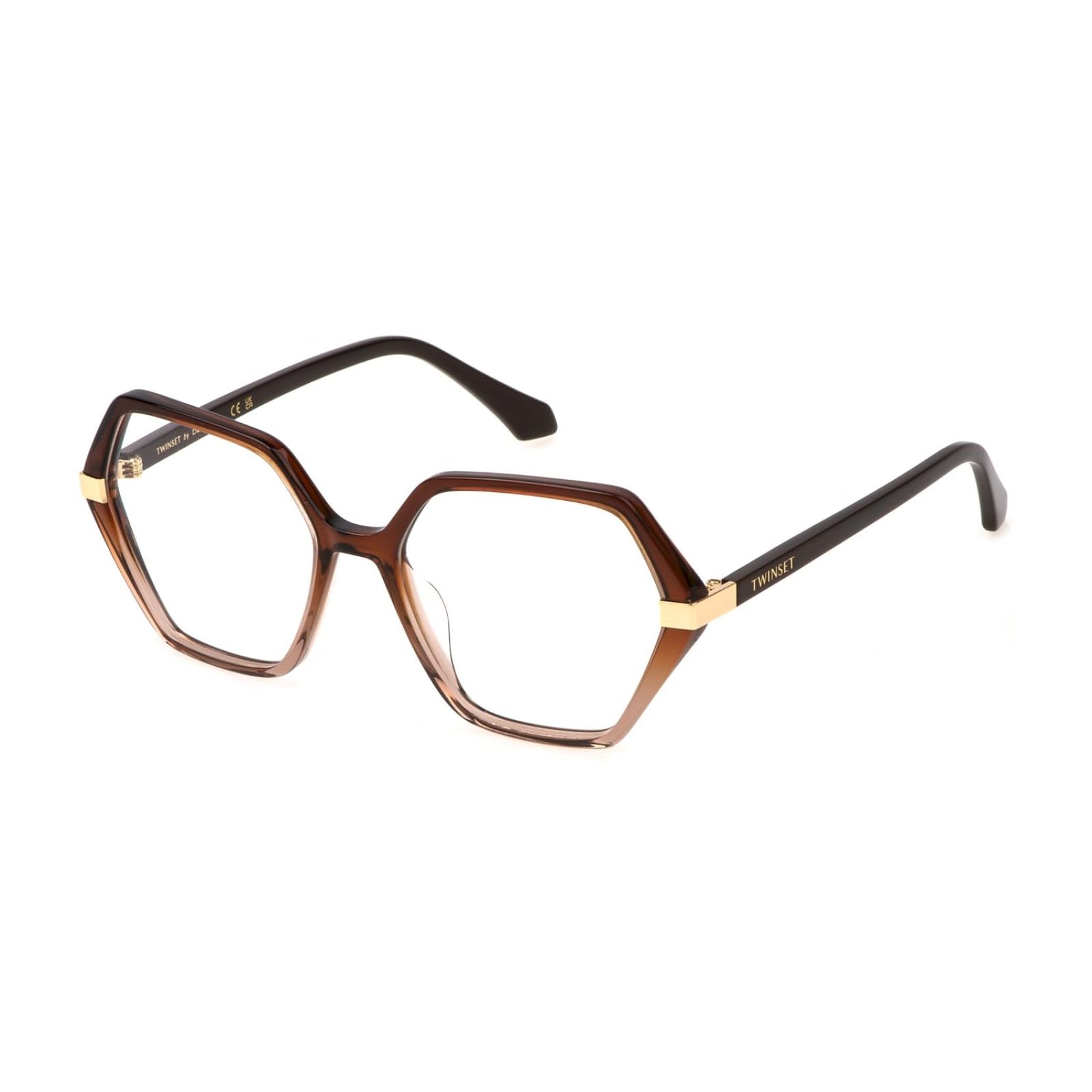 Gafas de sol TWINSET Vtw052 para mujer diseño de acetato elegante 2