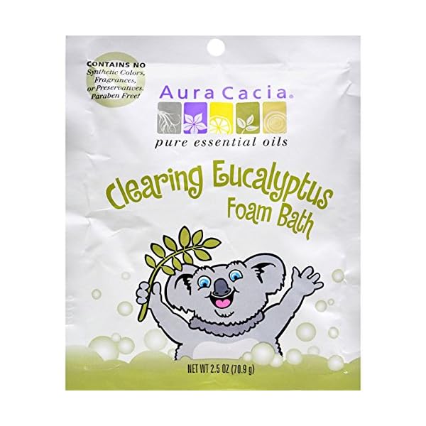 Aura Cacia Foam Bath for Kids Clearing - 2.5 Oz, 6 pack by Aura Cacia