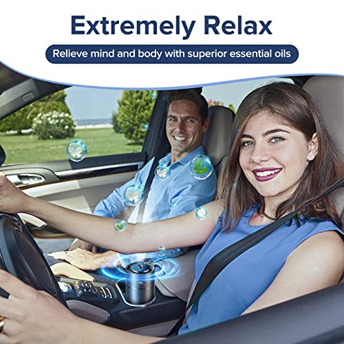 Ceeniu Smart Car Air Fresheners, Ultrasonic Atomizer, Adjustable