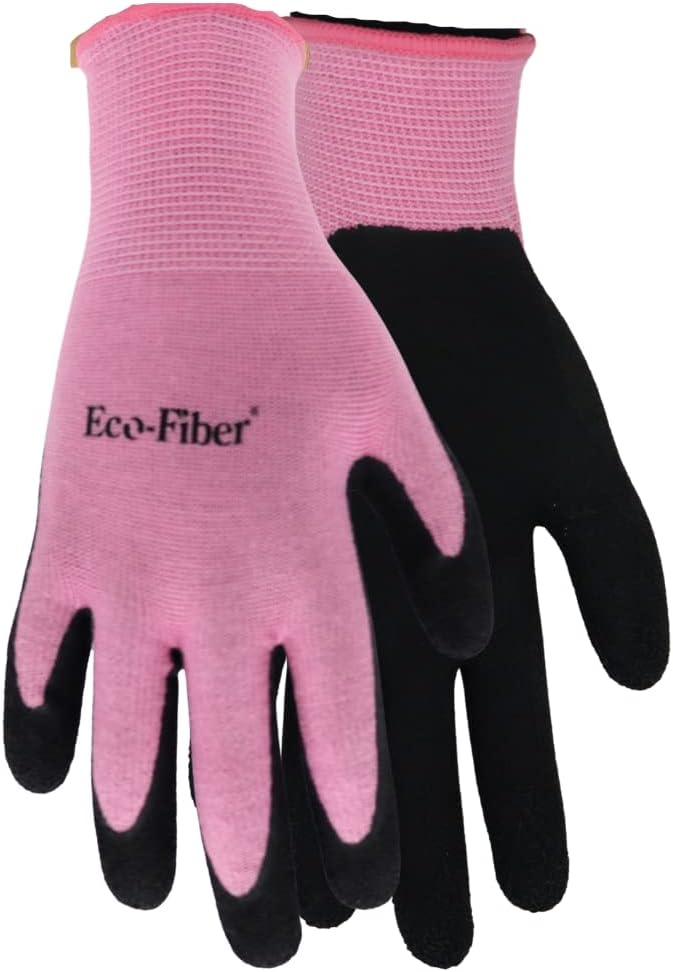 Red Steer 1151 Eco-Fiber Foam Rubber Purple and Pink Women's Gloves, Sizes S-L
