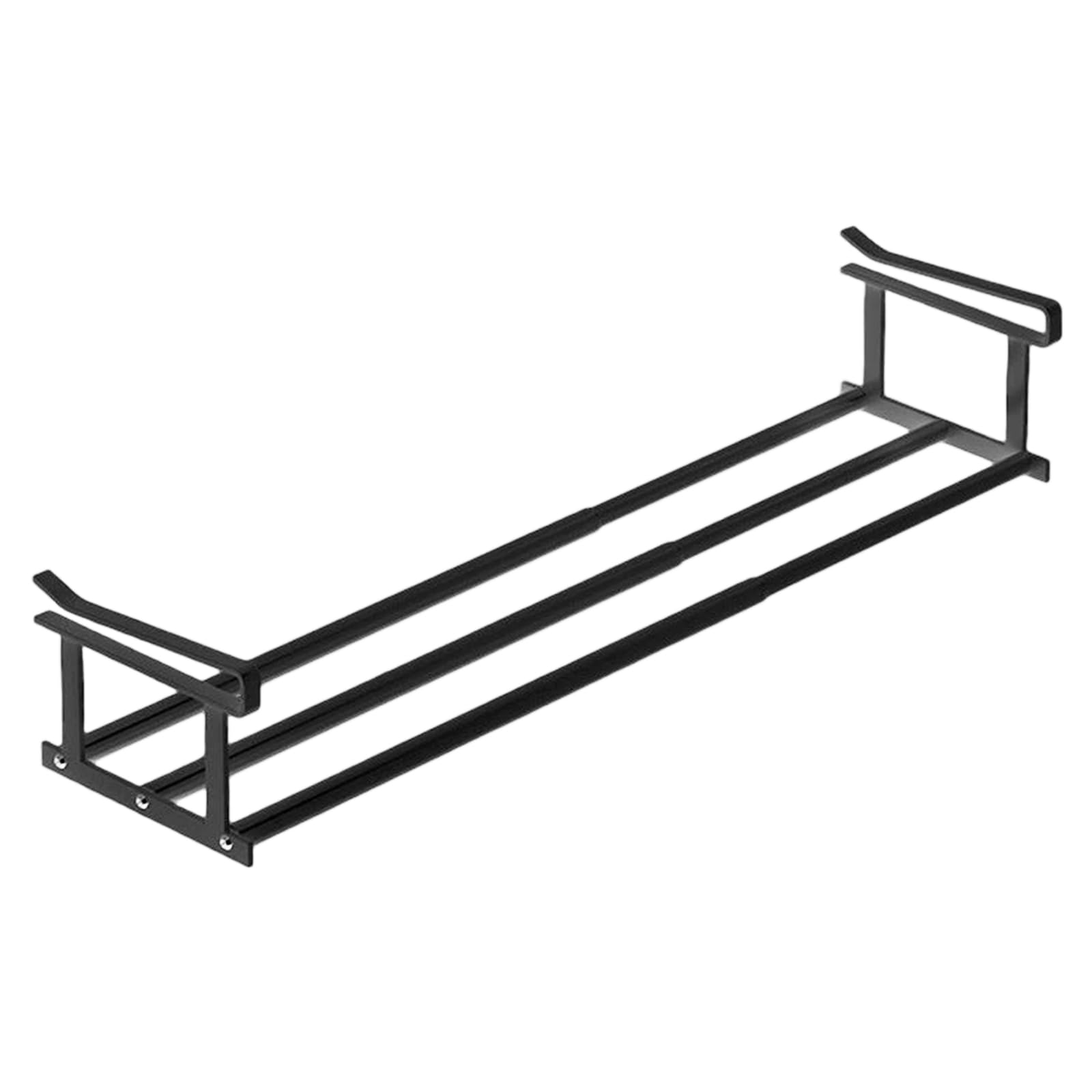 Kalttoy Shoe Cabinet Shelf 50-80cm, Mild Steel Telescopic Rack for Wardrobe Kitchen Bathroom Storage Mild Steel Storage Rack Rustproof Extendable Closet Planner Strong Modifiable Store
