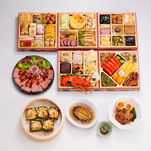 株式会社ナカノモードエンタープライズ [12/29-12/31お届け] 「板前魂の曙」和洋風 五段重おせち(5人前)