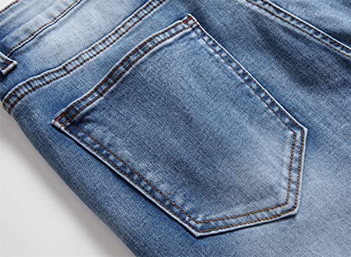 Jeans casual slim straight para hombre miniatura 3