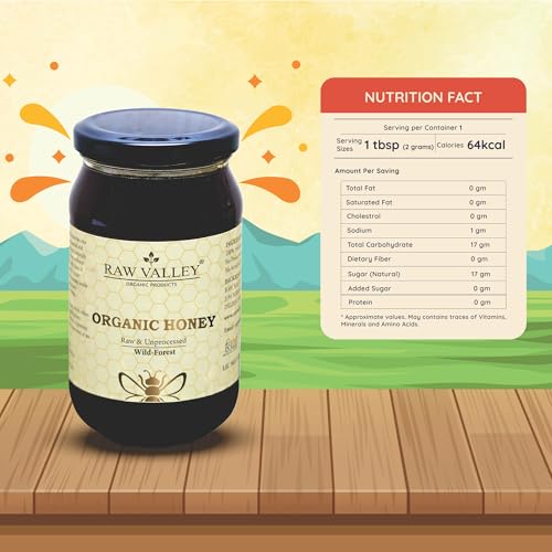 Image of RAW VALLEY ORGANIC CERTIFIED HONEY Raw Unprocessed Unfiltered Unpasteurised NMR Tested Pure Honey