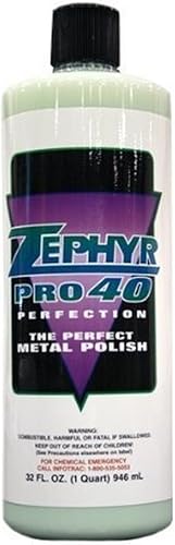 Lustrador de metales Zephyr Pro-40 (16 oz)
