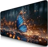 【Anti-effilochage Durable】 Le tissu du tapis de souris bureau gaming a été spécialement traité anti-usure, ce qui lui permet de résister aux frottements quotidiens fréquents de la souris et de ne pas s'effilocher ni se casser. D'une excellente durabilité, il deviendra votre accessoire bureau idéal et vous permettra de réaliser des économies