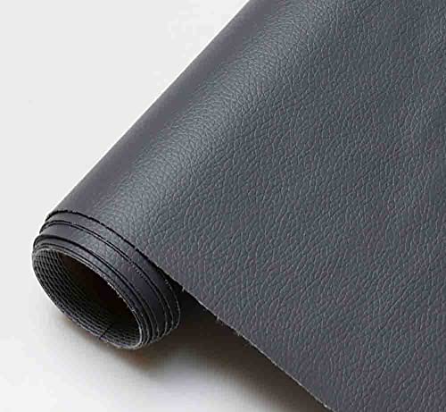Tooling Leather Square Leather Crafts Tooling Sewing Hobby Workshop Crafting Leather Full Grain Tooling Leather Thick Handmade Stiff Leather Material For Craft/Tooling/Caving/Hobby Workshop (39X63 Inch,Dark Gray) #TOP3