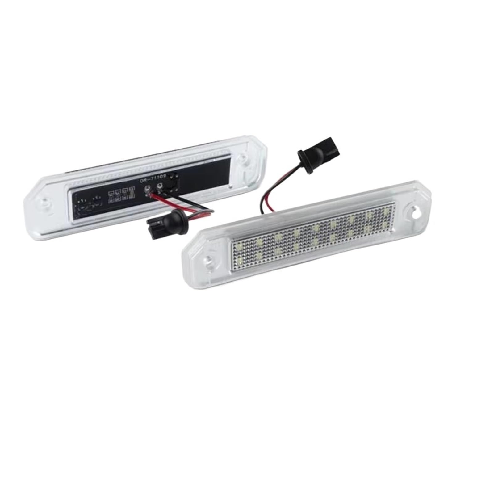 Luces de matrícula traseras LED 6000K luz placa auto Civic 96-98 8