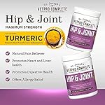 VetPro Dog Hip and Joint Supplement - Pain and Inflammation Relief Chews with Glucosamine, Chondroitin, MSM, Turmeric, Vitamin C, Omega 3 - Treats Hip Dysplasia, Arthritis - Dogs Chewable Supplements - Image 2