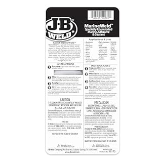 J-B Weld 50172 25 ml MarineWeld Syringe
