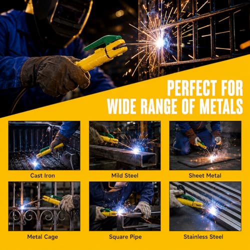 Image of 250G 250 Amp ARC Welding Machine with VRD & Arc Force | MOSFET Inverter Technology | Industrial Overcurrent Switch | 220V Single Phase | Heavy Duty 3.15mm Rod Welding