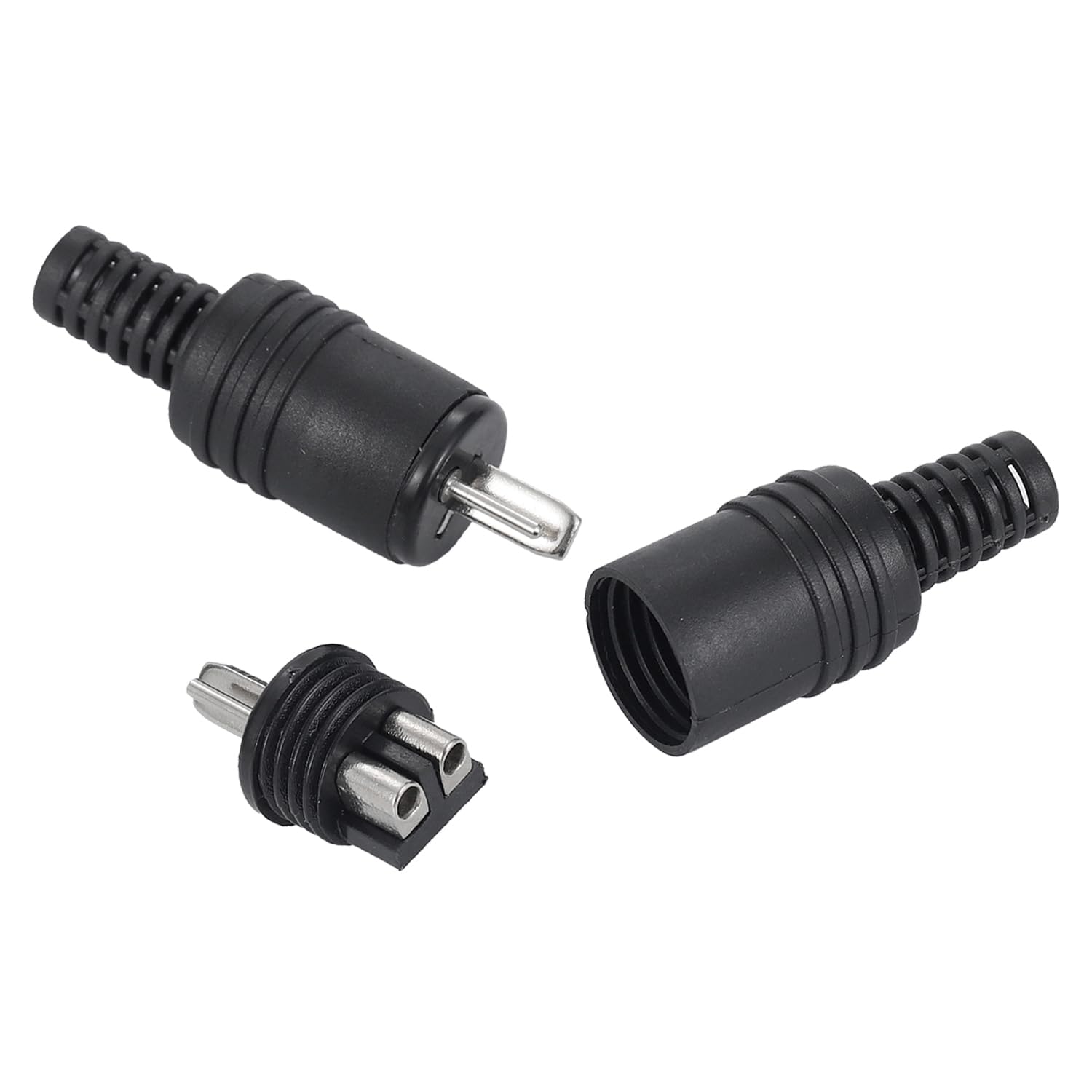 Greluma 12 Pz Spine per altoparlanti DIN a 2 pin con terminali a vite, connettore maschio per cavo altoparlante HiFi senza saldatura