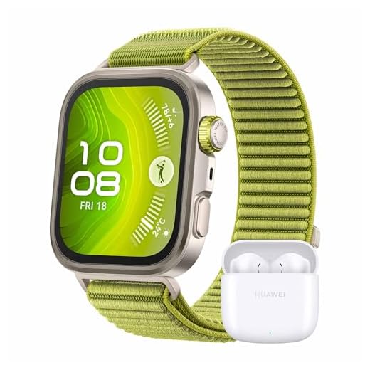 HUAWEI WATCH FIT 4 Pro Green + FreeBuds SE 2 White, Smartwatch for Men Women Outdoor Enthusiasts, 1.82" Sapphire Screen, 9.3mm Thickness, ECG, up to 10 Days Battery Life, iOS & Android, Fitness Watch