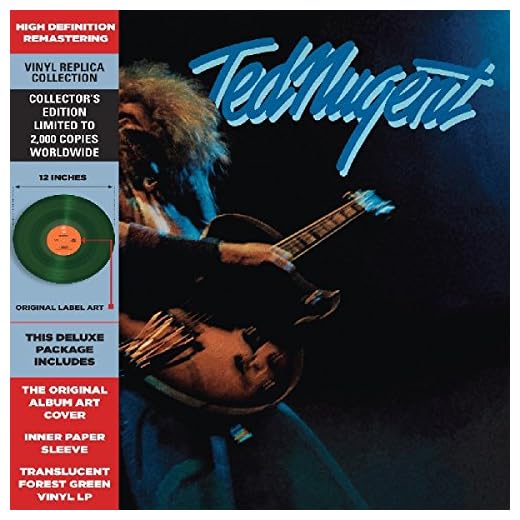 Ted Nugent - Vinyl Replica Vert 150 Grammes [Vinilo]