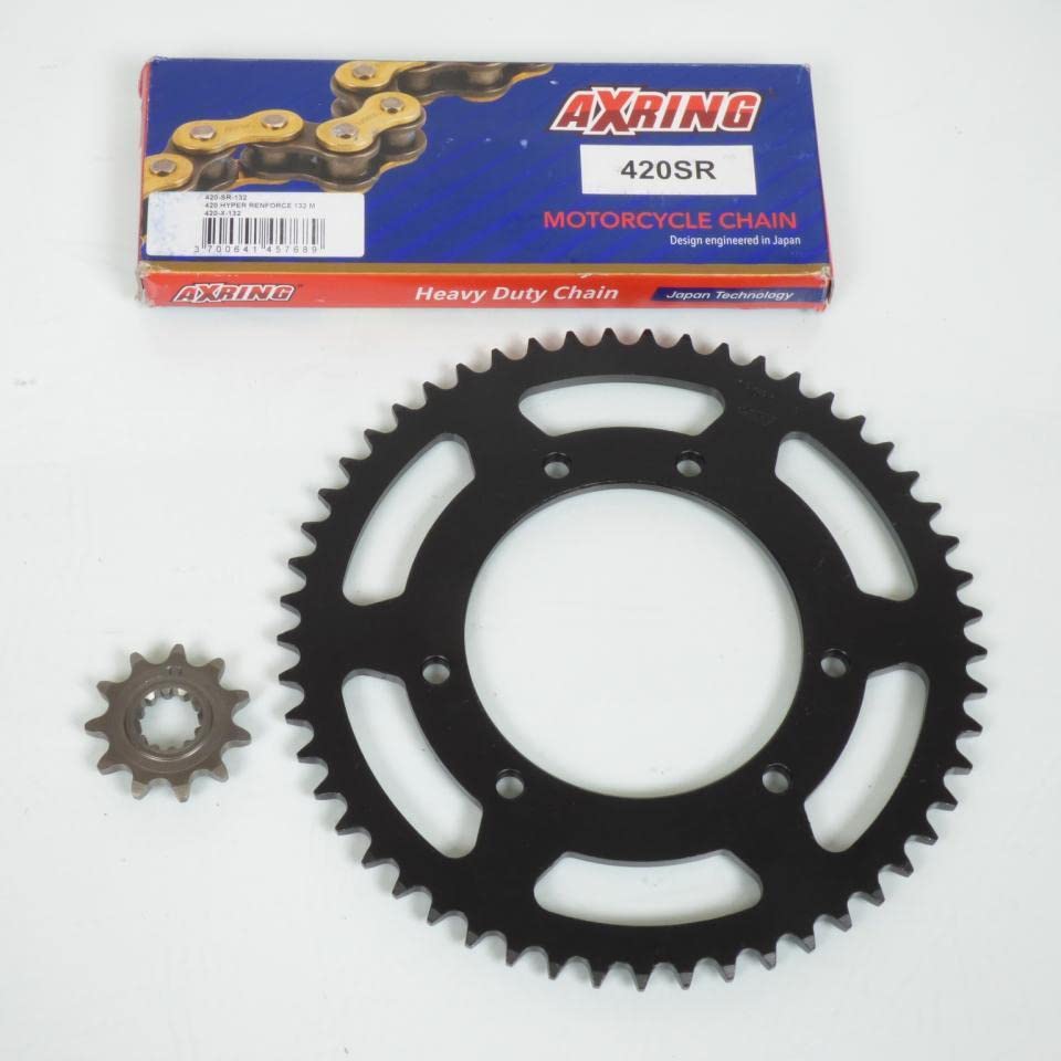 Satz Kette Axring für Motorrad Rieju 50 Mrt Sm 2009 Rechts 2019 Neu