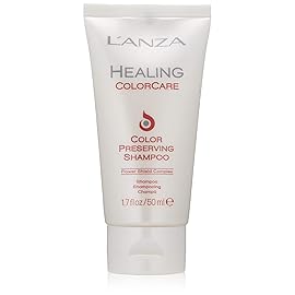 L\'ANZA Healing Colorcare Shampoo, Color-Safe Repairing Cleanse for Dry, Damaged or Treated Hair, Anti-Fade Formula Smooths, Moisturizes, Adds Vibrance & Shine, Sulfate Free (1.7 Fl Oz)