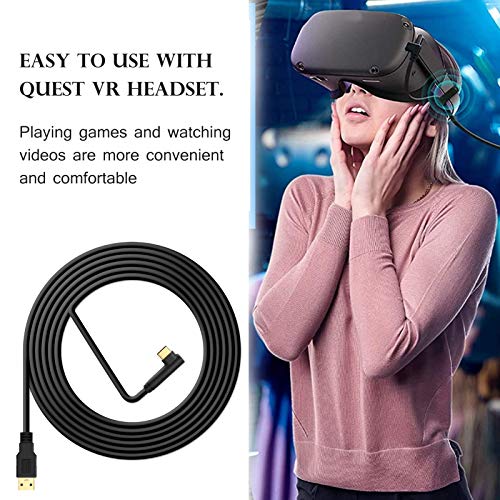USB-datakabel voor Oculus Quest/Quest 2 VR, snelle gegevensoverdracht en snellaadkabel Verbindingskabel Compatibel met… - Image 5