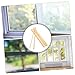 SKISUNO 10pcs Window Molding Trim Wooden Strips for Window Decoration Smooth Pine Versatile Trim for Photography and Craft Projects