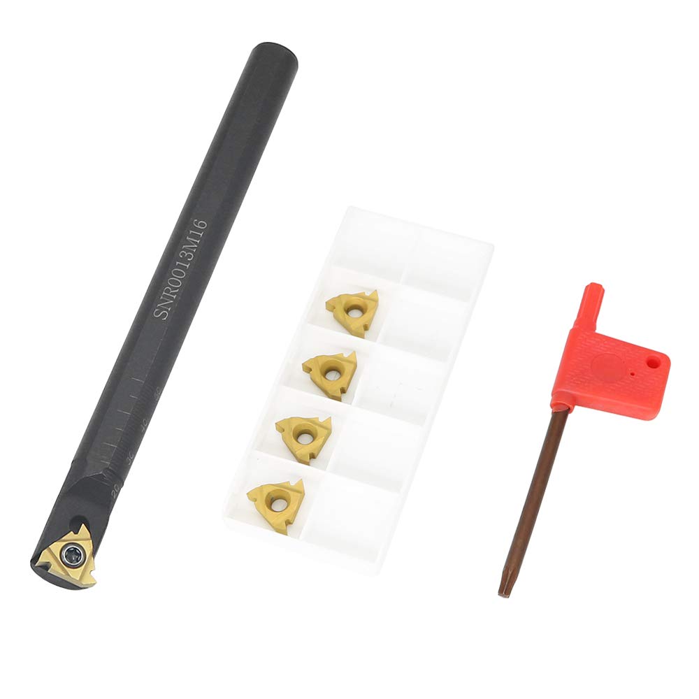 SNR0012M11 SNL0012M11 Intern/Externe Threading Boring Bar Draaien Tool Houder met 5 STKS 11IR A60 5 STKS 11ER A60 Draadsnijden Carbide Draaien Inserts