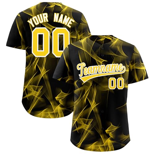 Camiseta de béisbol para hombre personalizada con nombre, número y logo, uniforme deportivo personalizado miniatura 1