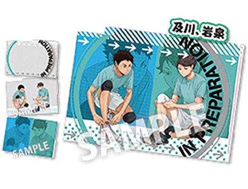 Pochette clear file Oikawa Iwaizumi HIQ classeur trieur A4 trois volets
