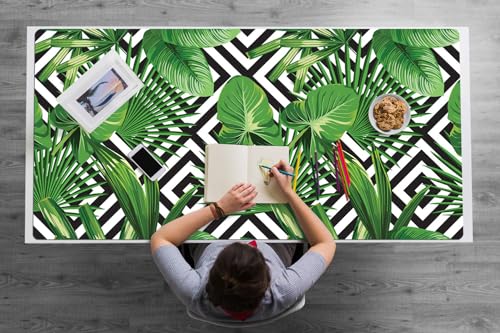 Couverture de bureau antidérapante et imperméable pour la protection des surfaces