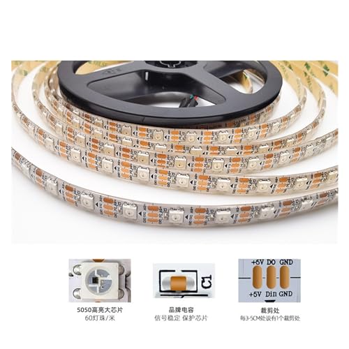 Tira de luz LED de 5 metros Modelo ZM08003 miniatura 5