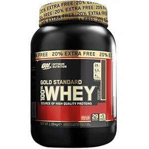 Optimum Nutrition Gold Standard 100 procent wei-kuip, 1,09 kg, dubbele rijke chocolade