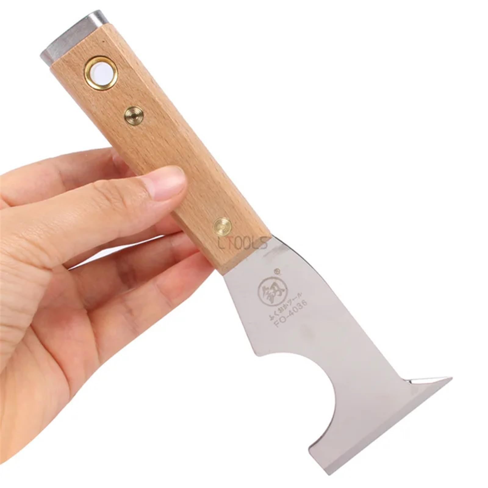 AVIMYA Couteau à Mastic Fukuoka, grattoir Multifonctionnel en Acier Inoxydable, Couteau à écheveau, dissolvant de Peinture, Outil de Peintre, ouvre-Peinture (Color : A)
