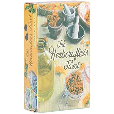 78 Deck Coated Paper Tarot Cards, the Herbcrafters Tarot, Future Fate Forecasting Cards Suitable for Beginners and Tarot Card Enthusiasts Divination Deck Tarot Cards Coated Paper Cover