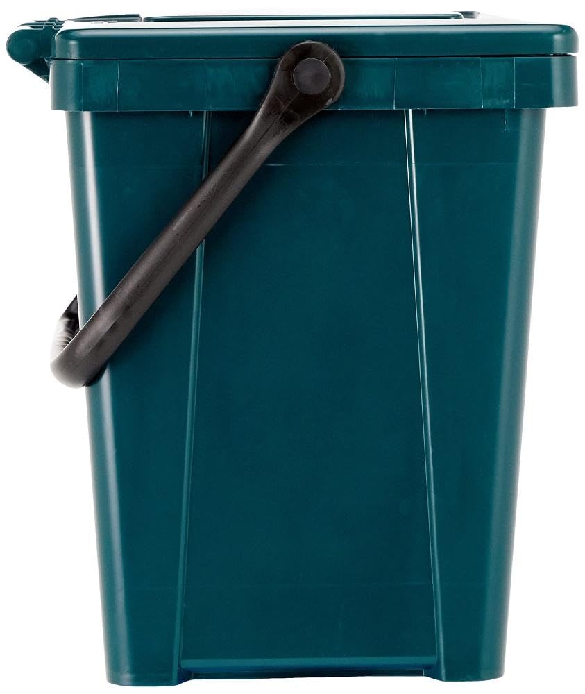 Home Minmax+ Contenitore per Organico, Plastica, Verde, 25 Litri