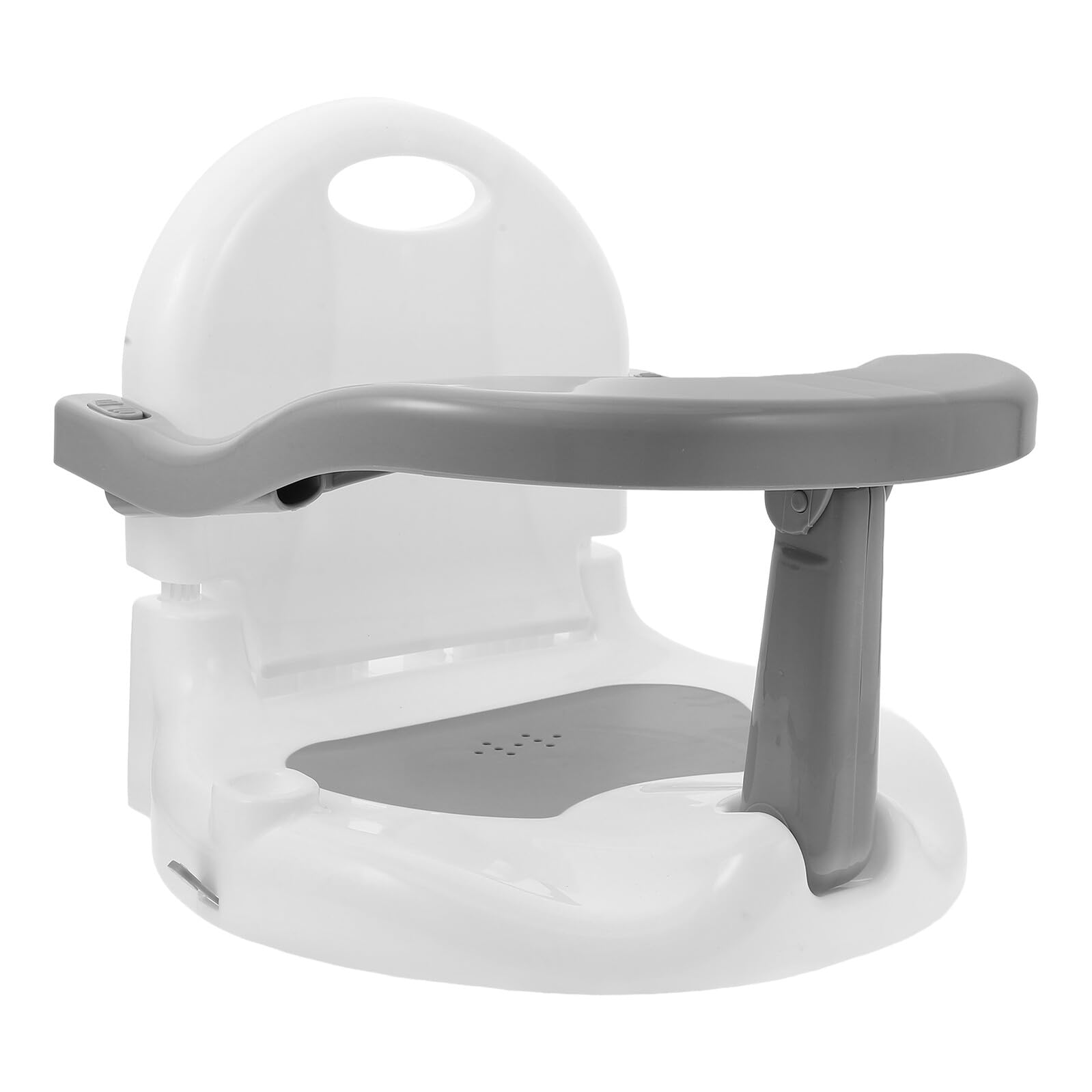 Mikinona Babybadewannenstuhl mit Saugnäpfen Badewannen und Duschsitz für Kleinkinder Neugeborene und Junge Mädchen Bequemer Sitz für Baden Füttern und Shampoonieren