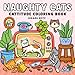 Naughty Cats: Cattitude Coloring Book for Adults and Teens (Cat & Dog Coloring Book)