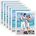 Icona Bay 8x10 Picture Frames (12 Pack, White) Picture Frame Set, Wall Mount or Table Top, Set of 12 Inspirations Collection