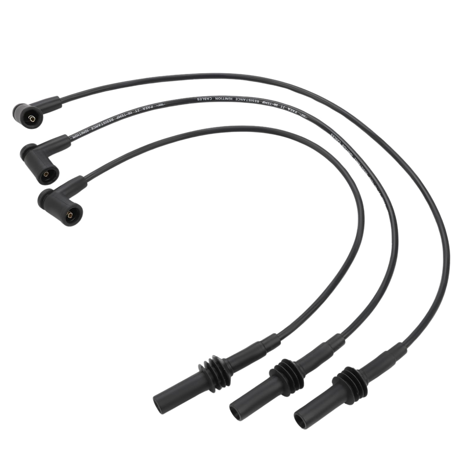 7mm Ignition Spark Plug Wires Set Compatible with Jeep Dodge Mitsubishi Dakota Durango Nitro Ram 1500 Commander Grand Cherokee Liberty 2009-2012 V6 3.7L Replacement for 0514211AE 671-6290 3PCS