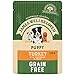 Price comparison product image James Wellbeloved Junior Grain-Free Turkey in Gravy 12 Pouches, Hypoallergenic Wet Dog Food for Puppies, Pack of 1 (12x100 g)