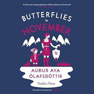 Butterflies in November Audiobook By Audur Ava Olafsdottir cover art