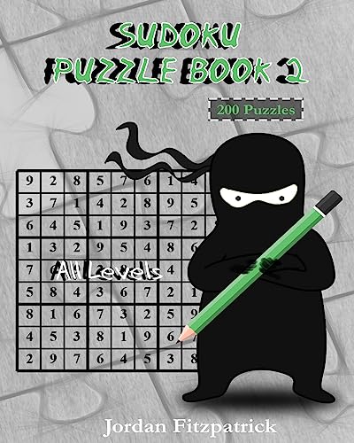 Sudoku Puzzle Book 2 All Levels: 200 Sudoku Puzzles - Large Size (Sudoku Puzzles All Levels)