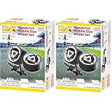 ヨシリツ(YOSHIRITSU) LaQ (ラキュー) ハマクロンミドルサイズホイールセット (× 2)