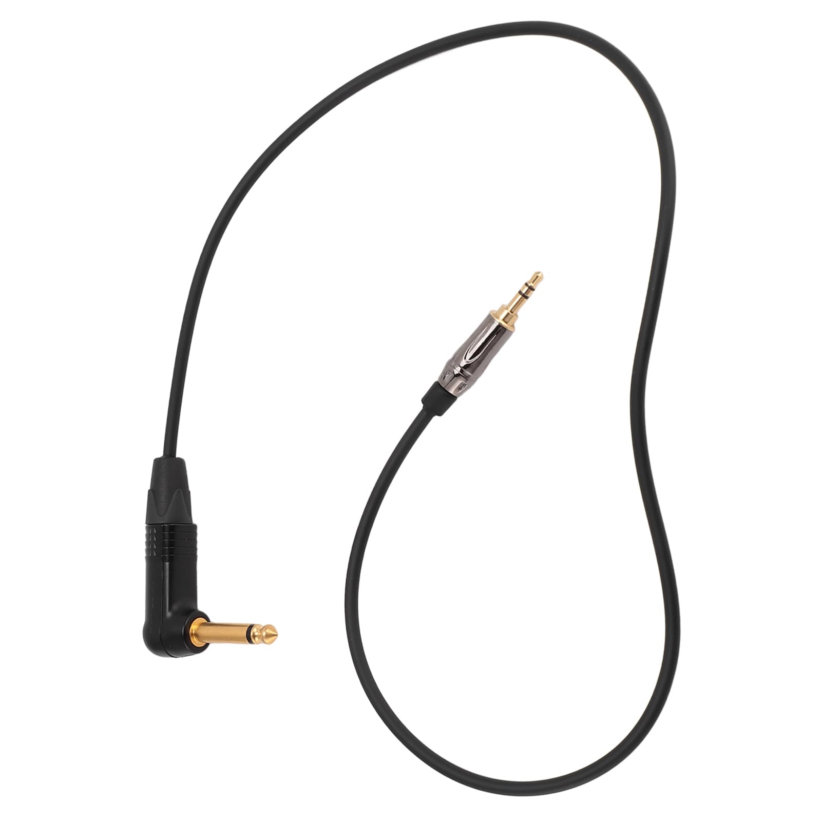 VBESTLIFE VBESTLIFEtu4afg0x17 - Cavo per sistema di chitarra Sennheiser G3 G4, jack da 3,5 mm a 6,35 mm, ad angolo retto a dritto, 75 cm