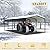 MUPATER 12' x 20' Outdoor Heavy Duty Metal Carport, Car Shelter Shade Garage, Carport Canopy with Heavy Metal Frame, Metal Roof and Bolts for Car, Trucks, Boats, Grey