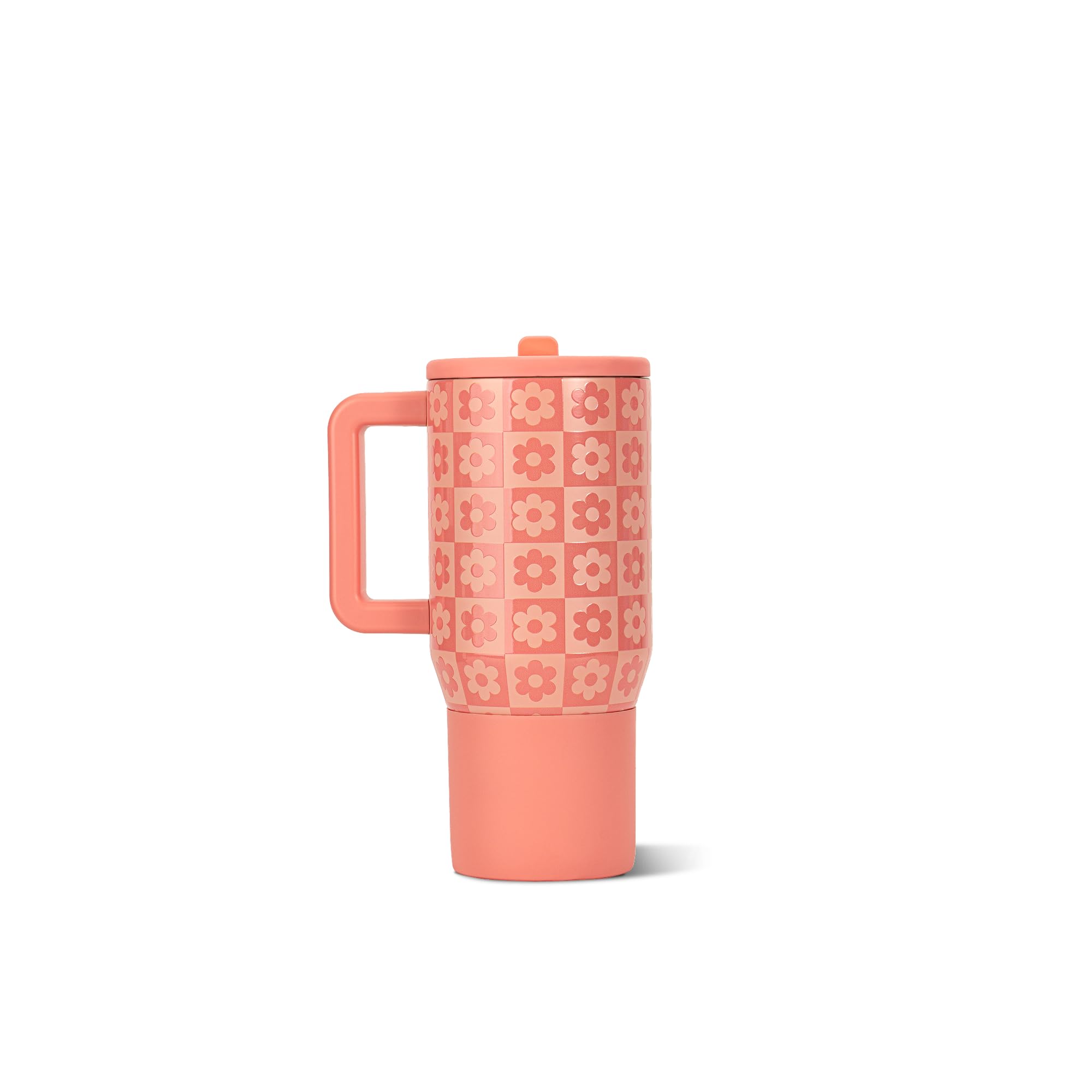 HydroJug Traveler Kids Isolierter Becher mit Griff, 567 g, Gänseblümchen