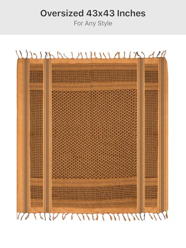 image for FREE SOLDIER Scarf Military Shemagh Tactical Desert Keffiyeh Head Neck