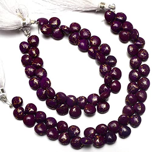 Turquoise Mojave violette naturelle en perles de 8mm pour des bijoux sans défaut
