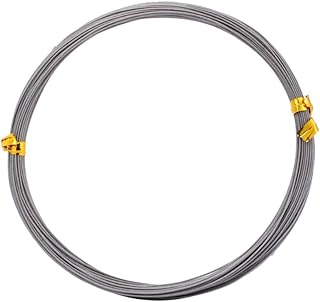Alambre líder de pesca en agua salada, a prueba de mordeduras y flexible, acero inoxidable de 7 x 7 con múltiples opciones de resistencia