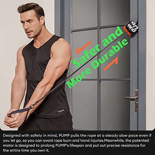 UNITREE Pump Pro Home Gym Equipment All-in-One Smart Pocket Gym, Portable Cable Machine with 4.4-44lbs Resistance Bands, Eccentric and Concentric Available, 6 Training Modes and Smart APP Assistant by UNITREE PUMP - Image 4