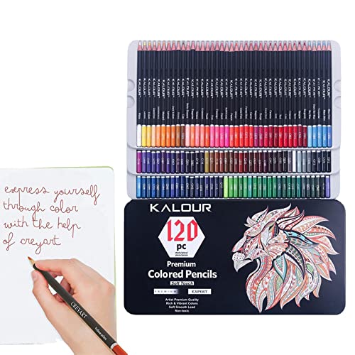 arte lápis | Lápis Colorir para Artistas - Lápis cor, 120 contas, lápis cor desenho artístico, lápis