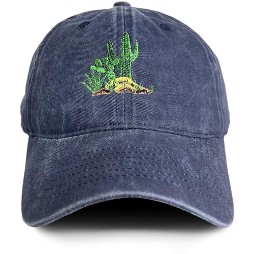 Gorra bordada cactus ajustable para mujeres y hombres miniatura 1