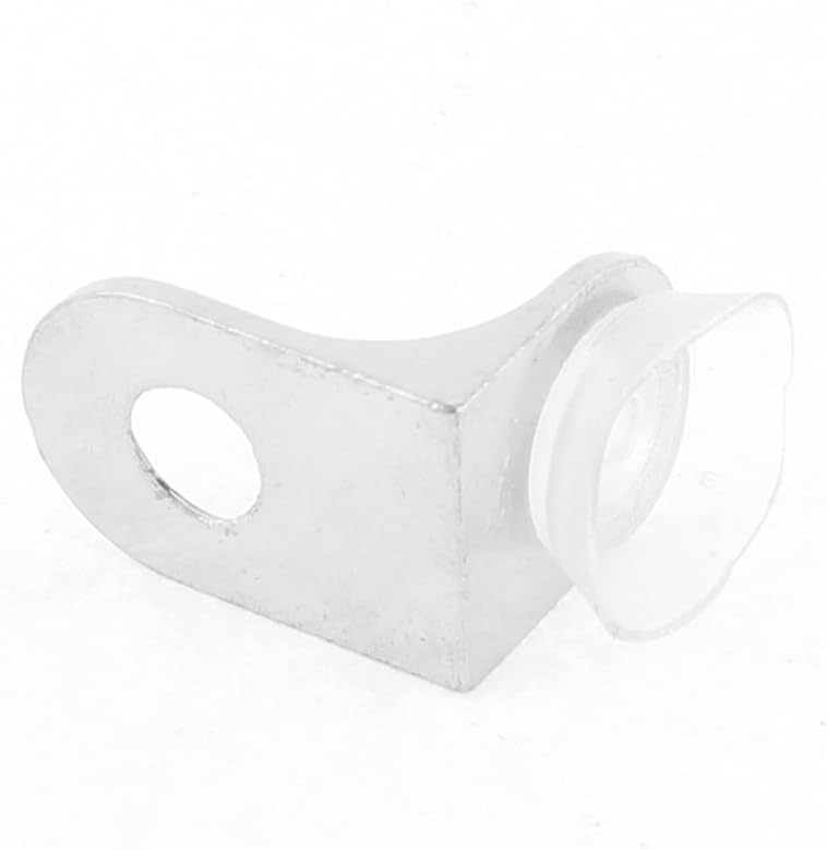 Aexit Suction Cup Shelf Brackets & Supports Base 19x13x15mm Glass Shelf Support Bracket Plate 40 Pcs Brackets w Screws